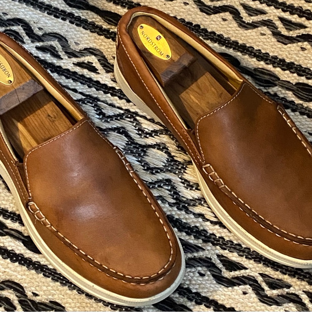 Samuel Hubbard Men's Casual Leather Blue Skies Loafer - Size 10 1/2